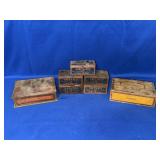 TETLEY TEA BAG BOXES (TIN), PALL MALL CIGARETTE