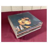 STACK OF VINYL RECORDS: BUDDY MILES, HANK WILLIAMS