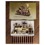 GOLD LABEL CHRISTMAS CANNONBALL ANIMATED TRAIN