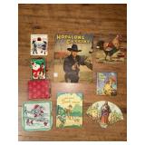 HOPALONG CASSIDY COLORING BOOK WITH WRITING INSIDE