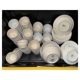 SMALL BOWLS 4", SMALL PLATES 6.5", MEDIUM PLATES