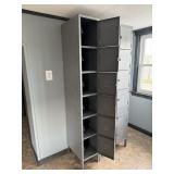 3 SECTION FOOT LOCKER APPROX 78" X 36.5" X 18"