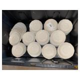 SYRACUSE SCALLOPED SAUCER DISHES