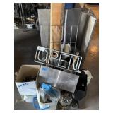 VARIOUS STAINLESS STEEL PARTS/PIECES/SCRAP