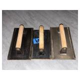 (3) GRILL/GRIDDLE PRESSES APPROX 8"