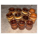 SOUP BOWLS: (23) TUXTON & (5) WORLD ULTIMA
