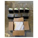 FISCHER SILVERWARE PAPER BAGS/HOLDERS & (7) TORK