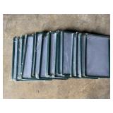 STACK OF FOUR POCKET MENU COVERS