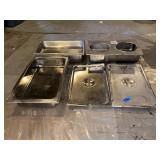 STAINLESS STEEL WARMING BINS & LIDS