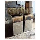 (2) ASBER DEEP FRYERS (FOR PARTS)