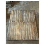(4) 24" SQUARE TABLE TOPS