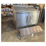 EDESA STAINLESS STEEL REFRIGERATED PREP STATION W/