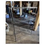 METAL SHELVING UNIT (SMALLER)