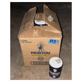 (22) MORTON SALT 1LB CANISTERS