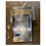WEAREVER METAL TRAYS APPROX 17.75" X 12.75"
