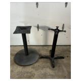 (1) SPIDER BASE TABLE BOTTOM & LARGE TABLE BASE