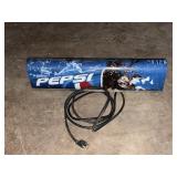 PLASTIC PEPSI LIGHT APPROX 23" X 6"