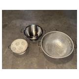 LARGE, MEDIUM, SMALL COLANDERS