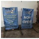 (2) SIGN BRACKETS *HANKS SIGNS NOT INCLUDED*