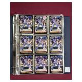 BINDER OF MIXED BASEBALL CARDS: 70