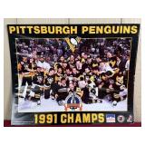 1991 CHAMPS PITTSBURGH PENGUINS M STARLINE INC.