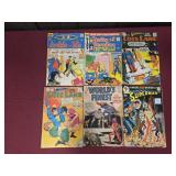 (4) DC COMICS & (2) ARCHIE SERIES COMIC BOOKS