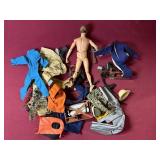 1964 HASBRO GI JOE DOLL WITH CLOTHES & ACCESSORIES