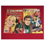 CHARLTON COMICS GROUP: BIONIC WOMAN #1 & SIX