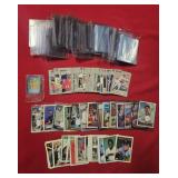 TOPPS & FLEER BASEBALL CARDS WITH CARD SLEEVES