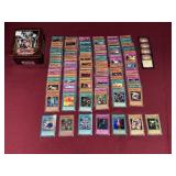 TIN OF MIXED KONAMI YU-GI-OH! TRADING CARDS