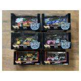 (6) MATTEL HOT WHEELS RACING DIE CAST CARS W/BOXES