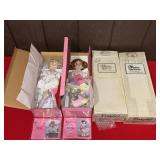 (2) PARADISE GALLERIES PORCELAIN DOLLS: KRISTEN &
