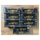(7) 24K GOLD RACING CHAMPIONS 1:24 SCALE DIE CAST