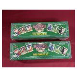 (2) SEALED 1990 UPPER DECK BASEBALL COMPLETE SETS