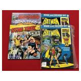 BATMAN & STAR TREK BOOK AND RECORD SETS