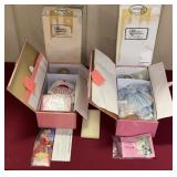 (2) PARADISE GALLERIES PORCELAIN DOLLS: MELANIE &