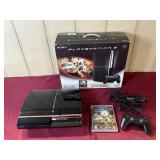 SONY PLAYSTATION 3 CONSOLE IN BOX (WORKING)