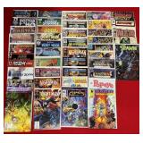 COMICS: IMAGE, VALIENT, MALIBU, DARK HORSE: WALT