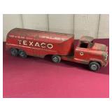 BUDDY L TEXACO TANKER TRUCK (METAL)  APPROX 23"