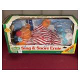 TYCO 1996 SESAME STREE SING & SNORE ERNIE