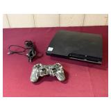 SONY PLAYSTATION 3 WITH POWER CORD & CONTROLLER