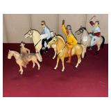 HARTLAND PLASTICS LONE RANGER, TONTO & ROY