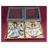 (2) HAPPI TIME PLASTIC DOLLS WITH BOXES