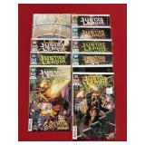 DC COMICS: JUSTICE LEAGUE & LEAGUE OF JUSTICE