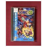 SEGA CD SONIC CD VIDEO GAME WITH CASE AND INSERT