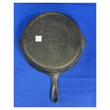 GRISWOLD CAST IRON SKILLET NO 10 SMALL BLOCK LOGO
