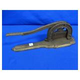 RJR TOBACCO CUTTER CAST IRON APPROX 17"