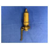 BRASS STEAM WHISTLE APPROX 12" MARKED