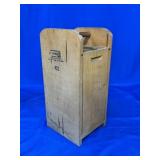 COAL MINERS DYNAMITE SQUIB WOODEN BOX  #72