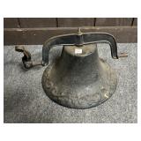 CAST IRON BELL APPROX 13.5"